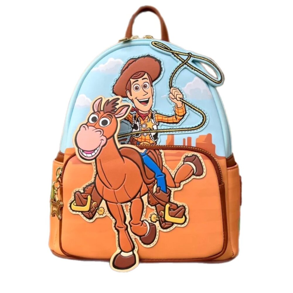 Loungefly Disney Woody and Bullseye Mini Backpack